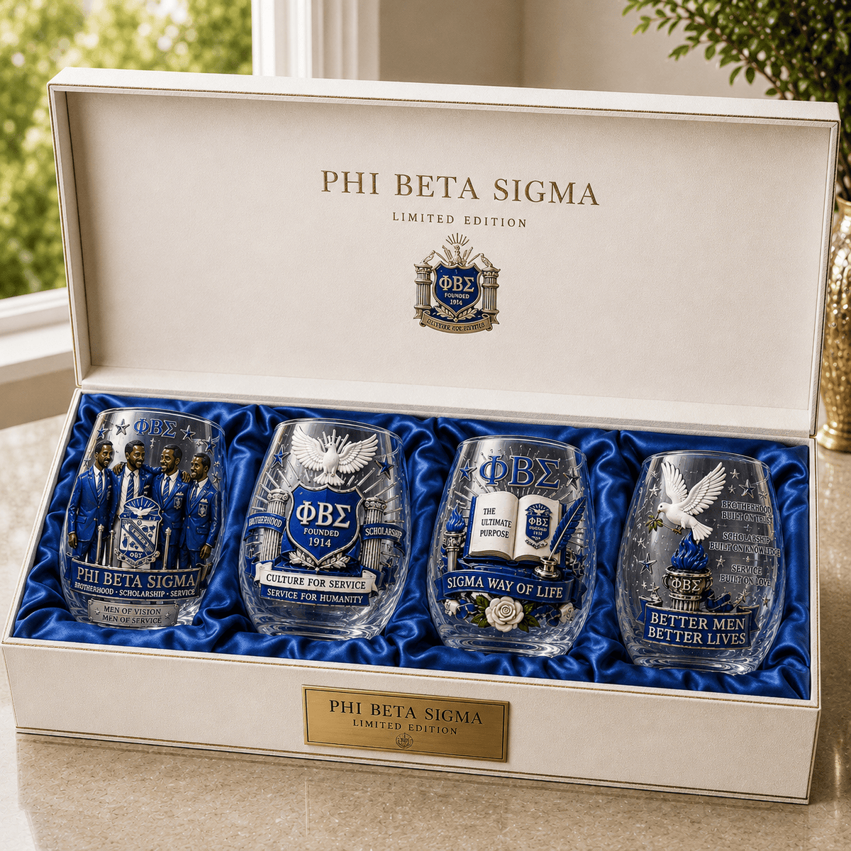 Premium PBTS Wine Glass Cup VTH